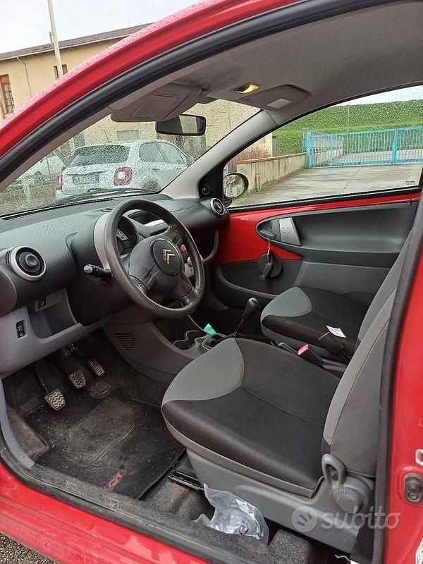 Usata Citroën C1 68 CV (50 kW) 2008 Rosso Utilitaria