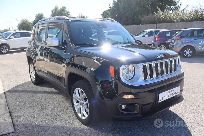 Usata Jeep Renegade Limited 140 CV (102 kW) 2018 Nero SUV