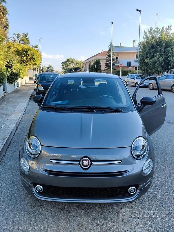 Usata Fiat 500 69 CV (50 kW) 2023 Grigio Berlina