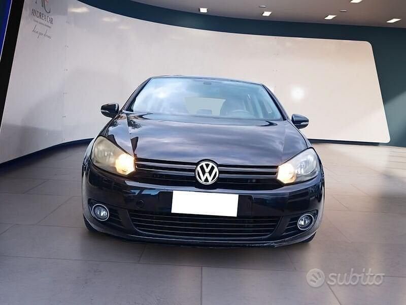 Usata VW Golf VI Trendline 105 CV (77 kW) 2010 Nero Utilitaria