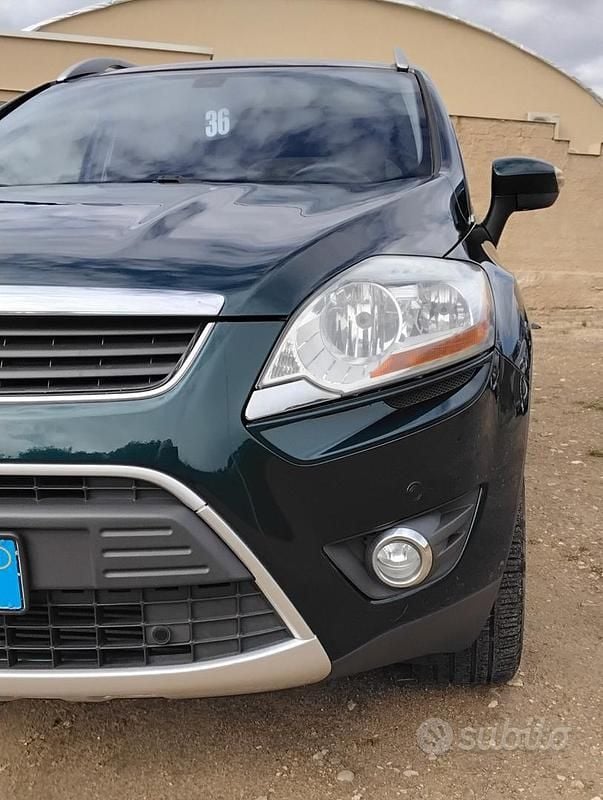Usata Ford Kuga Titanium 136 CV (100 kW) 2009 Verde SUV