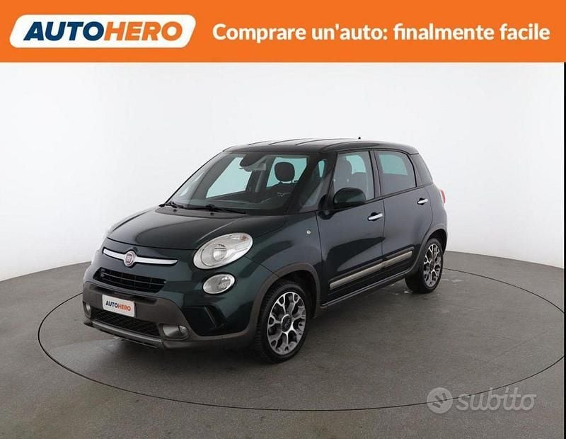 Usata Fiat 500L Trekking 85 CV (62 kW) 2015 Verde Monovolume