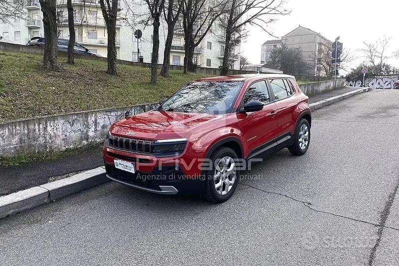Usata Jeep Avenger Altitude 101 CV (74 kW) 2025 Rosso SUV