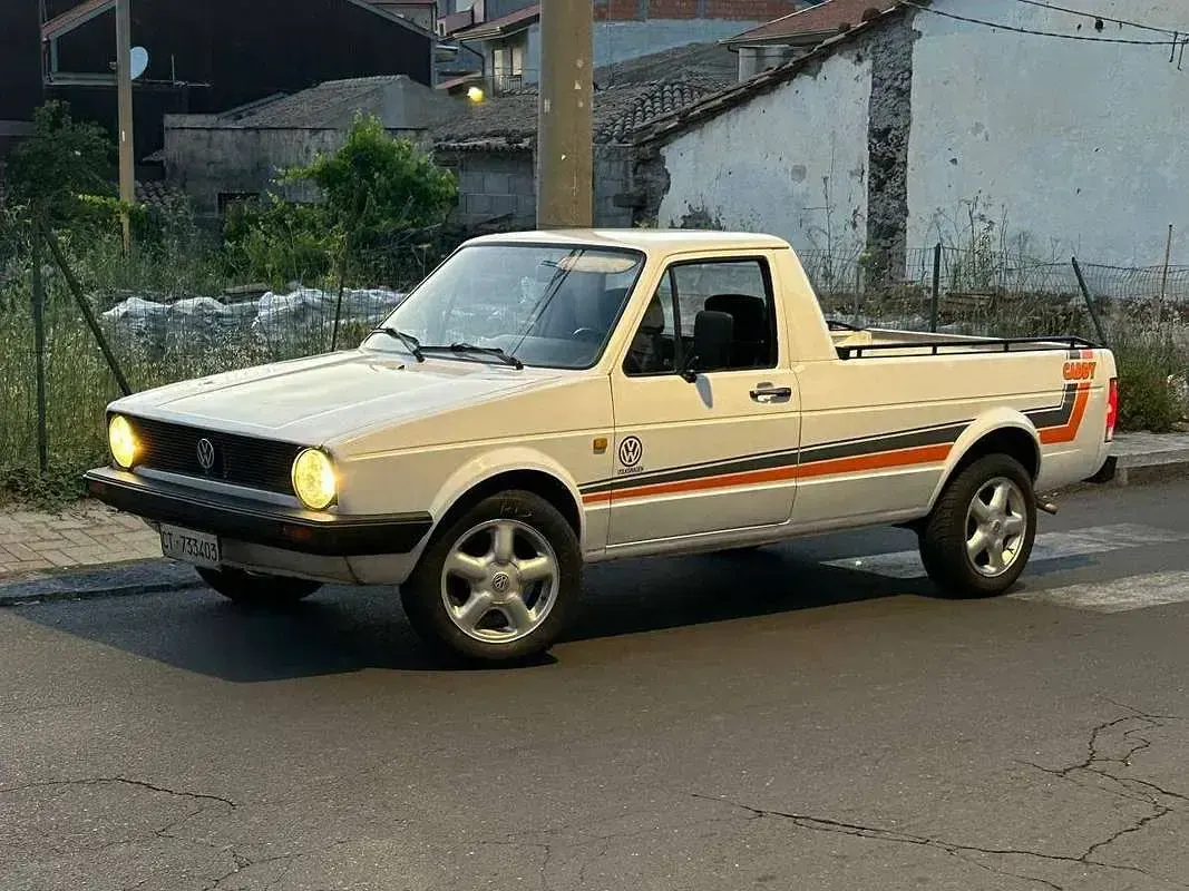 Usata VW Caddy 54 CV (39 kW) 1986 Bianco Monovolume