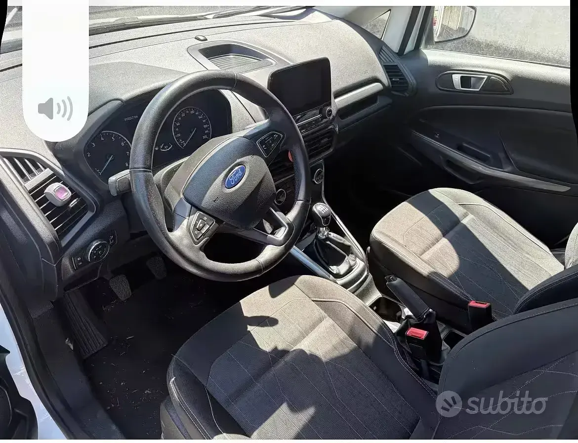 Usata Ford Ecosport Titanium 125 CV (91 kW) 2018 Bianco SUV