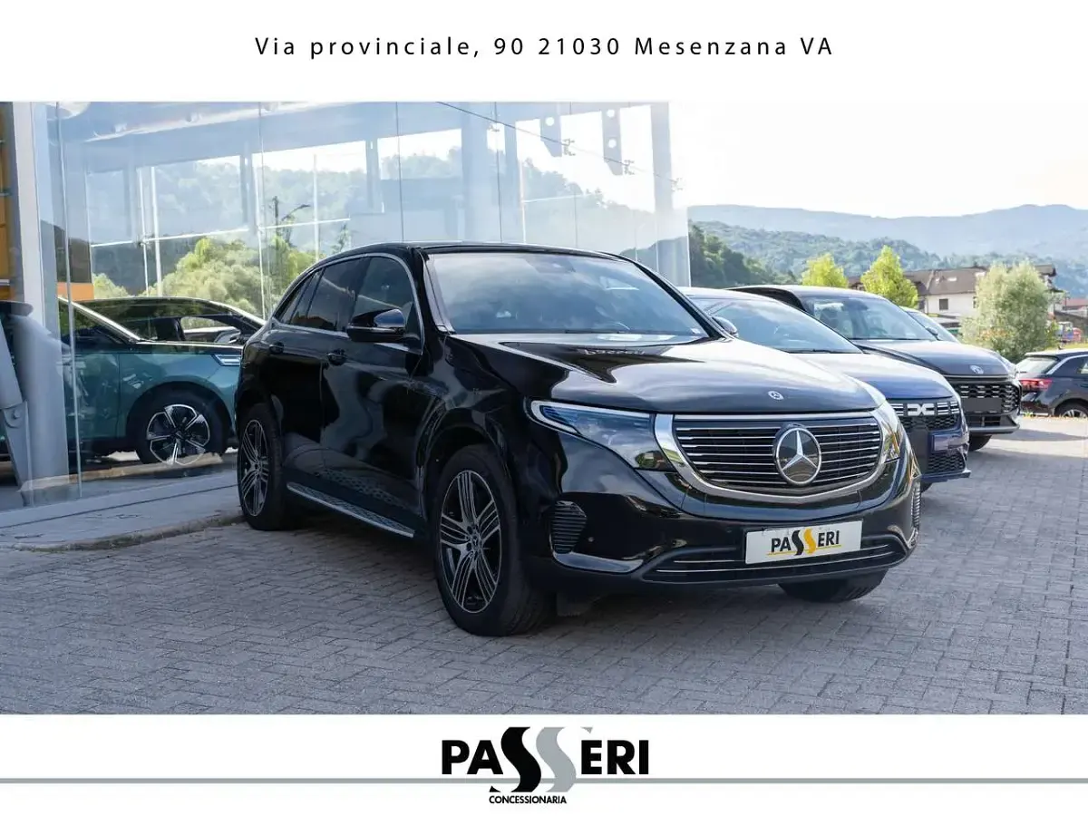 Usata Mercedes EQC400 Premium 144 kW (197 CV) 2021 Nero SUV