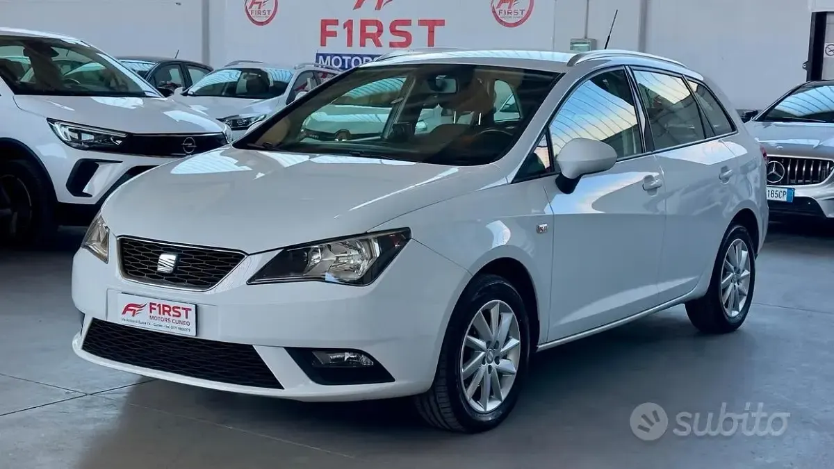 Usata Seat Ibiza ST FR 90 CV (66 kW) 2014 Bianco Station wagon