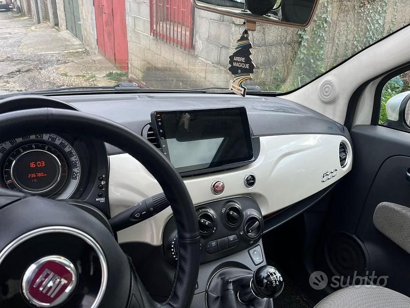 Usata Fiat 500 69 CV (50 kW) 2008 Bianco Berlina