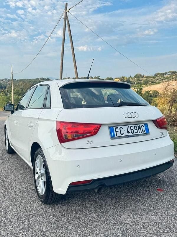 Usata Audi A1 Sportback Ambiente 90 CV (66 kW) 2016 Bianco Utilitaria