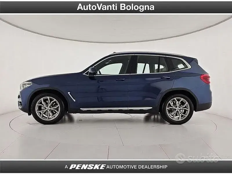 Usata BMW X3 xLine 190 CV (139 kW) 2018 Blu SUV