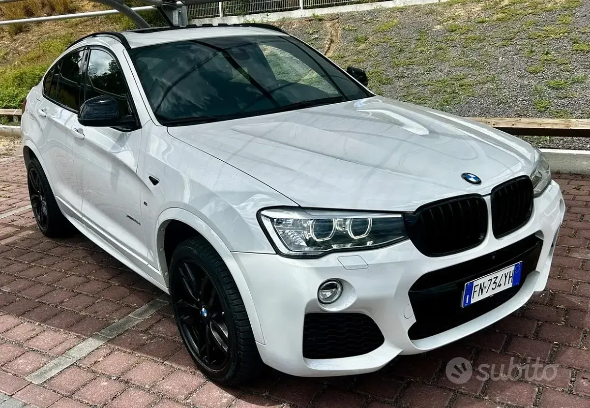 Usata BMW X4 M Sport 190 CV (139 kW) 2018 Bianco SUV