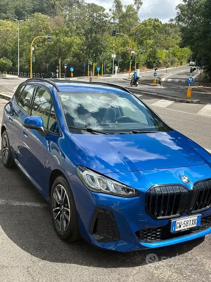 Usata BMW 218 Active Tourer M Sport 136 CV (100 kW) 2024 Bluazzurro Monovolume