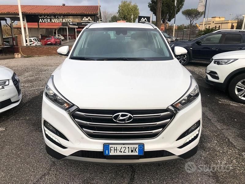 Usata Hyundai Tucson Comfort 116 CV (85 kW) 2017 Bianco SUV