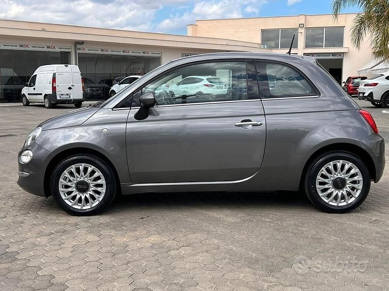 Usata Fiat 500 Lounge 69 CV (50 kW) 2016 Grigio Utilitaria