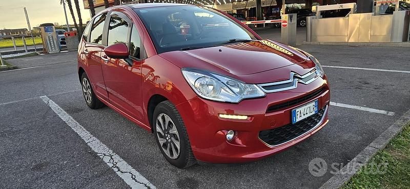 Usata Citroën C3 68 CV (50 kW) 2015 Rosso Berlina