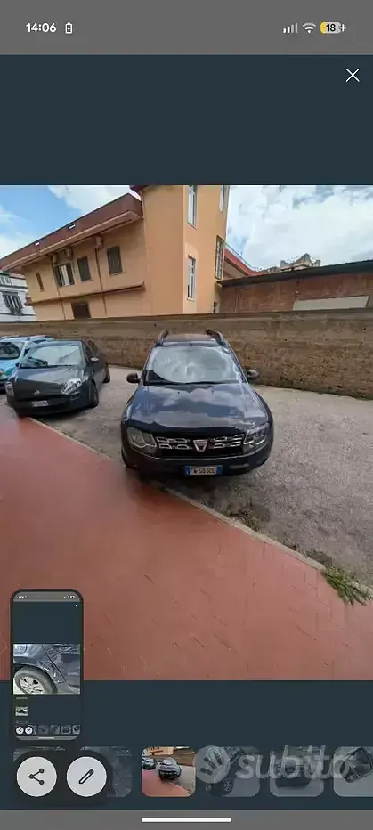 Usata Dacia Duster 109 CV (80 kW) 2014 Bluazzurro SUV