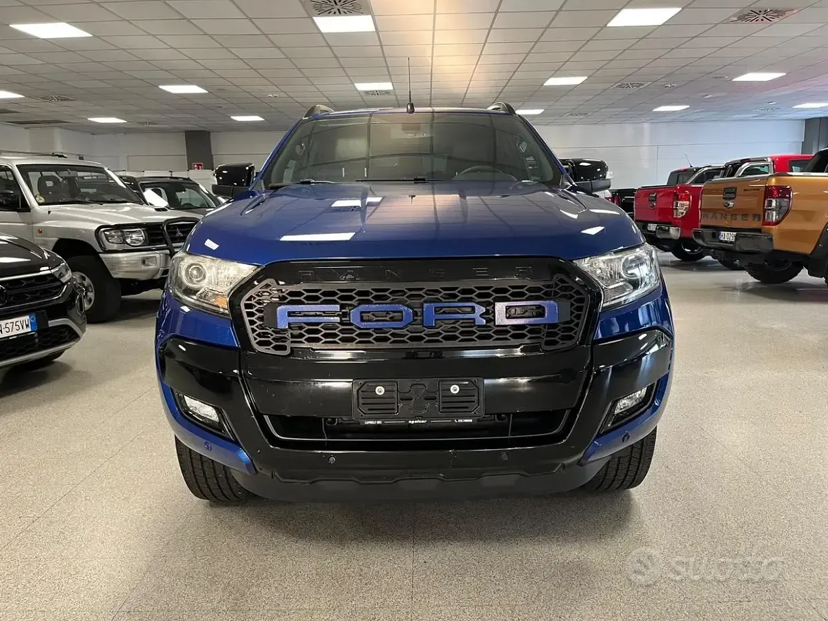 Usata Ford Ranger Wildtrack 200 CV (147 kW) 2019 Blu Pick-up