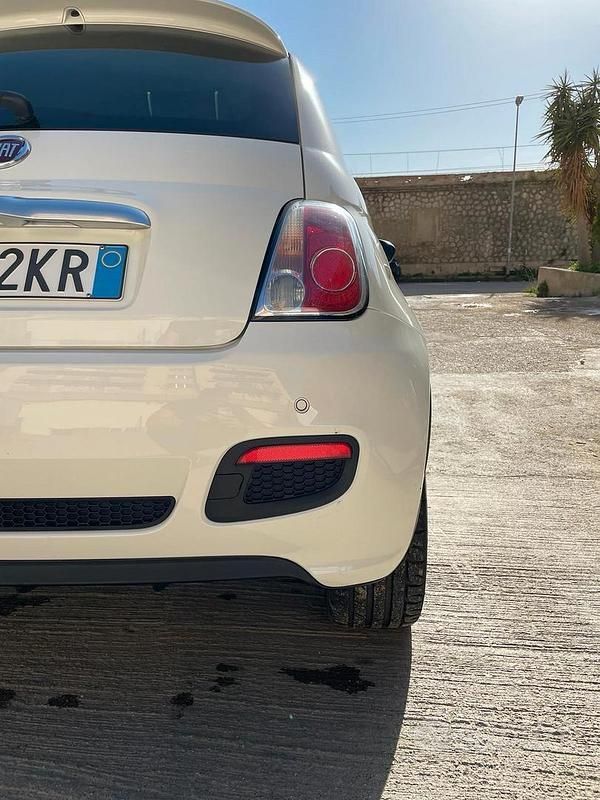 Usata Fiat 500 95 CV (69 kW) 2015 Bianco Berlina