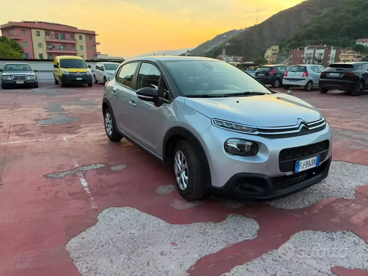 Usata Citroën C3 75 CV (55 kW) 2017 Grigio Berlina