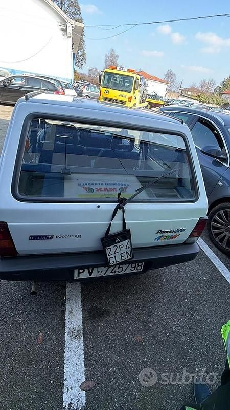 Usata Fiat Panda 1989 Bianco Berlina