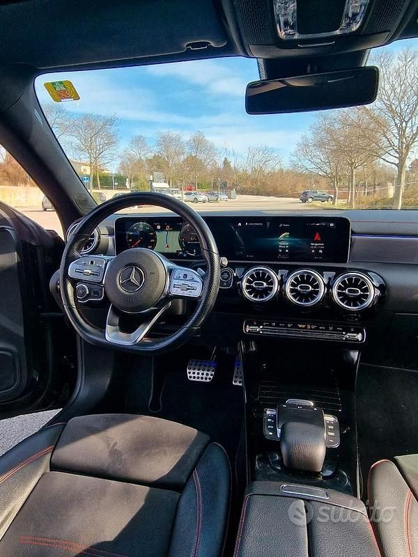 Usata Mercedes CLA200 Premium 136 CV (100 kW) 2020 Nero Coupé