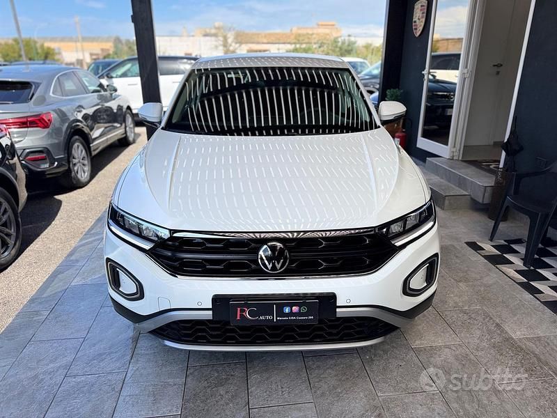 Usata VW T-Roc Style 110 CV (80 kW) 2023 Bianco SUV