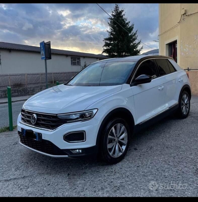 Usata VW T-Roc 150 CV (110 kW) 2017 Bianco SUV