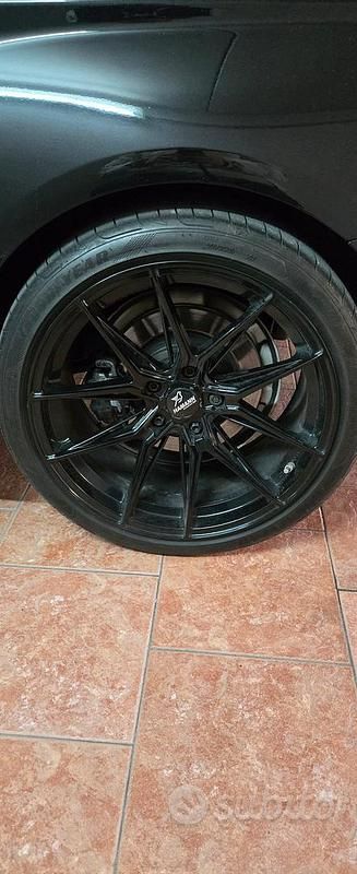 Usata BMW 420 184 CV (135 kW) 2014 Nero Cabrio