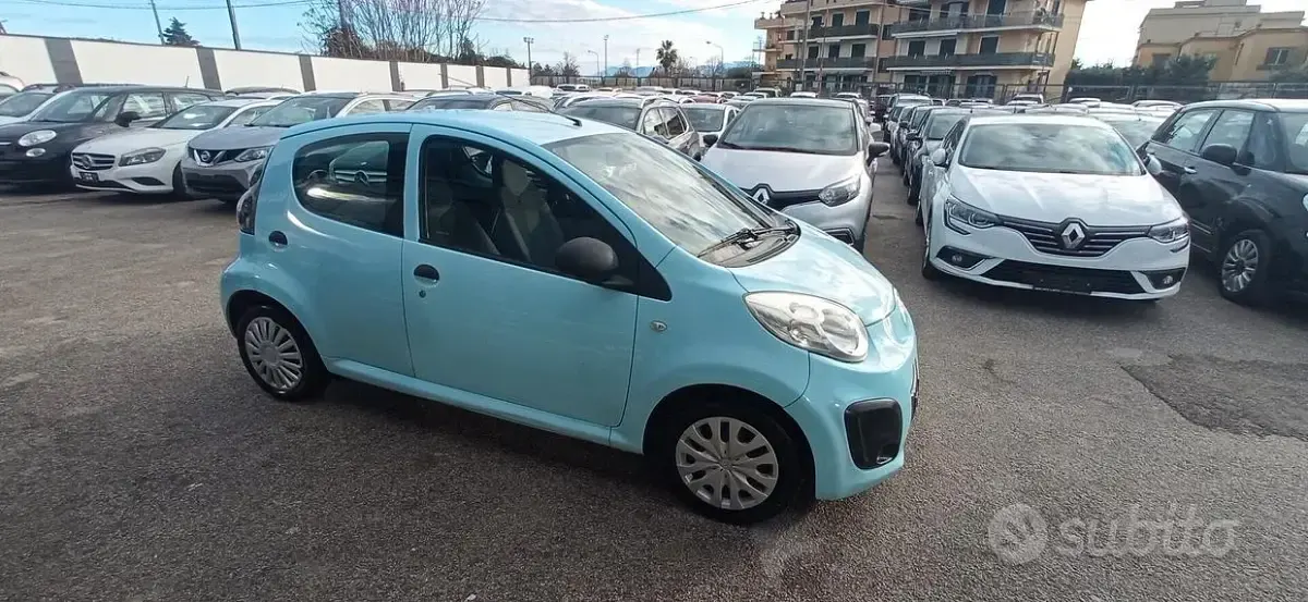 Usata Citroën C1 68 CV (50 kW) 2013 Blu Utilitaria