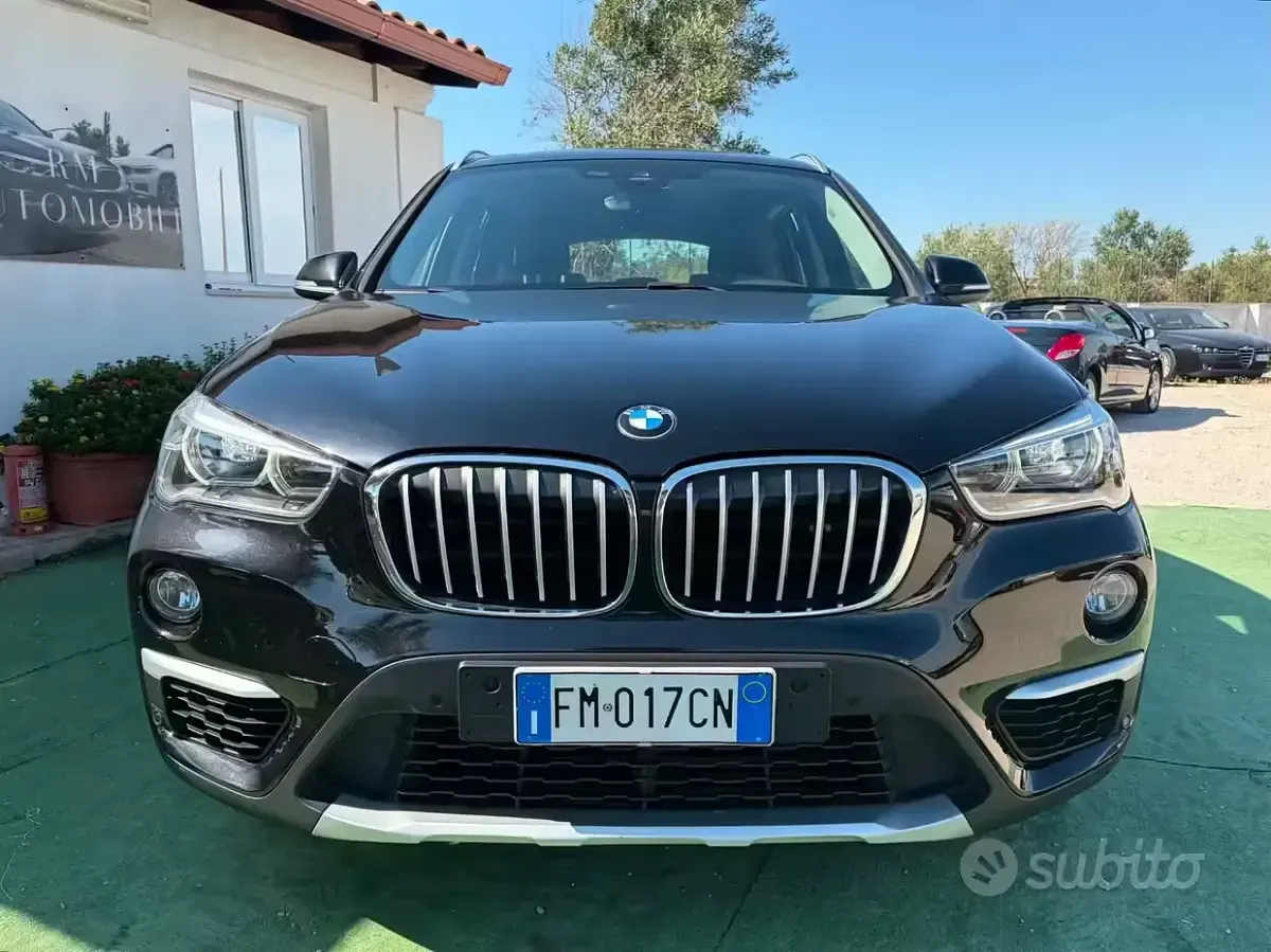 Usata BMW X1 Sport Line 150 CV (110 kW) 2017 Nero SUV