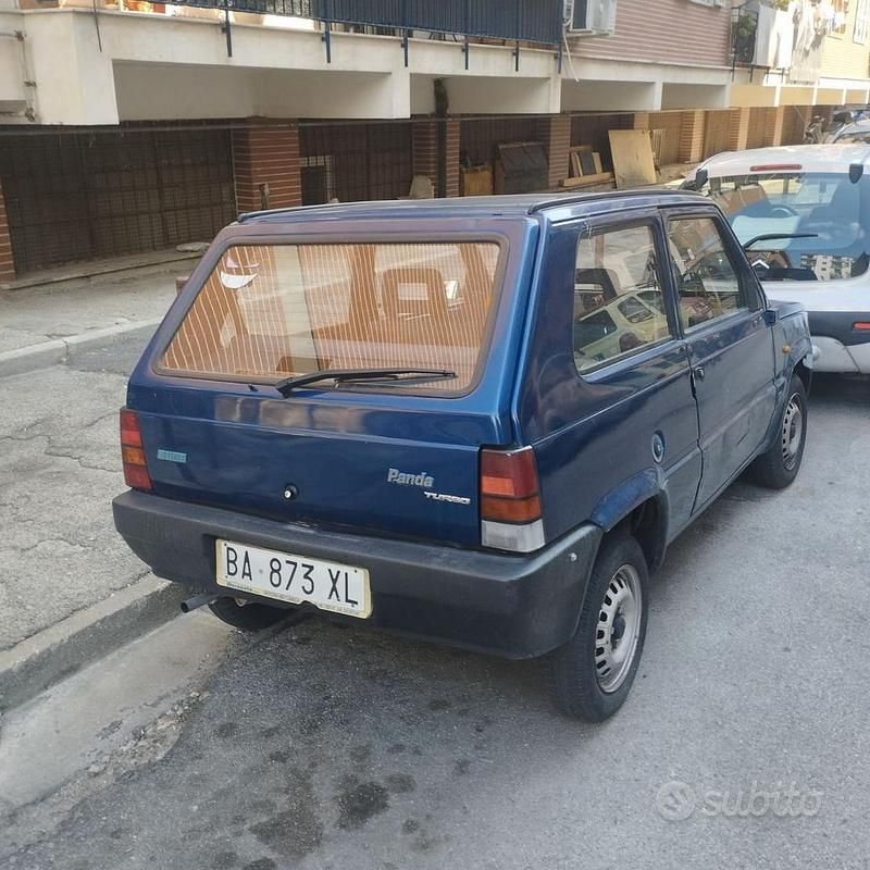 Blu Usata 1998 Fiat Panda Due volumi | 1500 € (Super prezzo) - Immagine 1/4