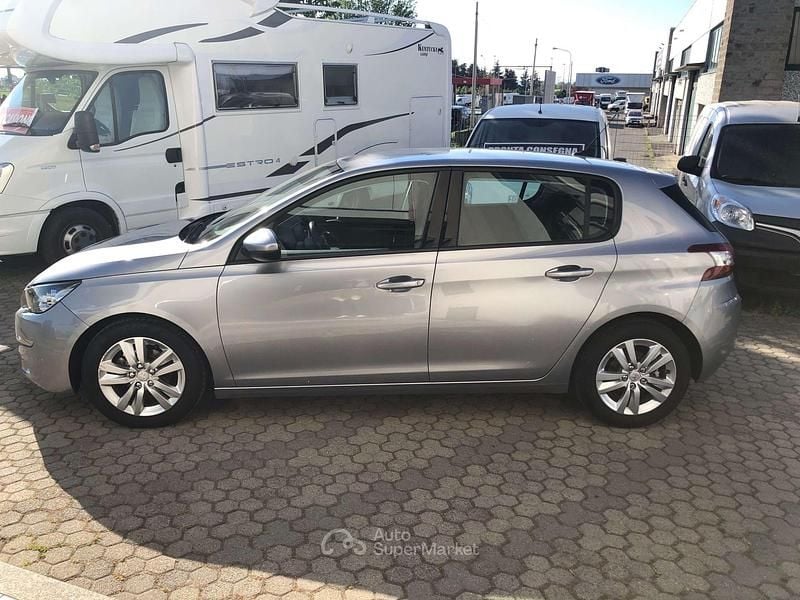 Usata Peugeot 308 Active 92 CV (67 kW) 2014 Argento Berlina