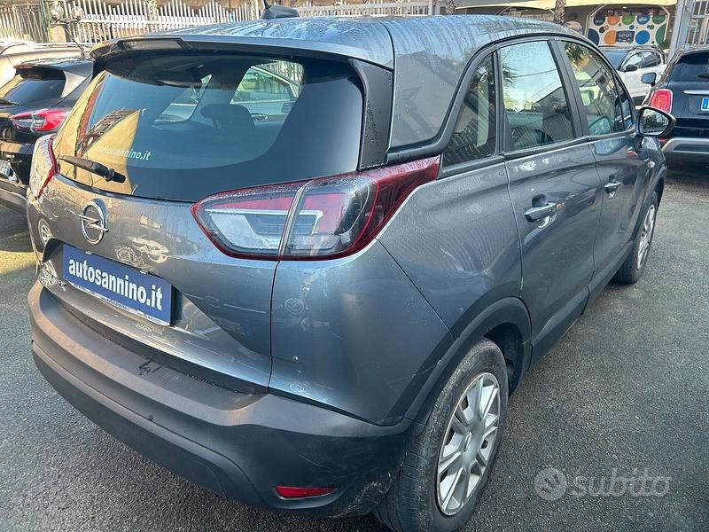 Usata Opel Crossland X Innovation 82 CV (60 kW) 2018 Grigio SUV