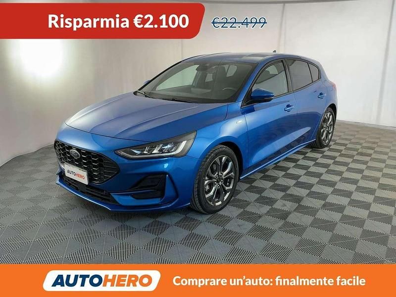 Usata Ford Focus ST-Line X 125 CV (91 kW) 2023 Blu/azzurro Berlina