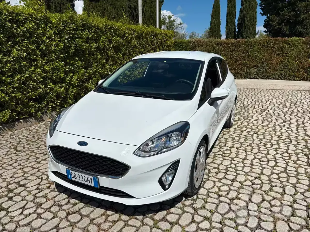 Usata Ford Fiesta Trend 86 CV (63 kW) 2020 Bianco Utilitaria