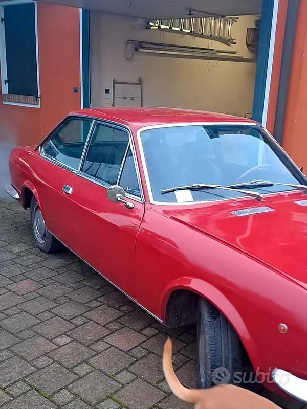 Usata Fiat 124 Sport 1970 Rosso Coupé
