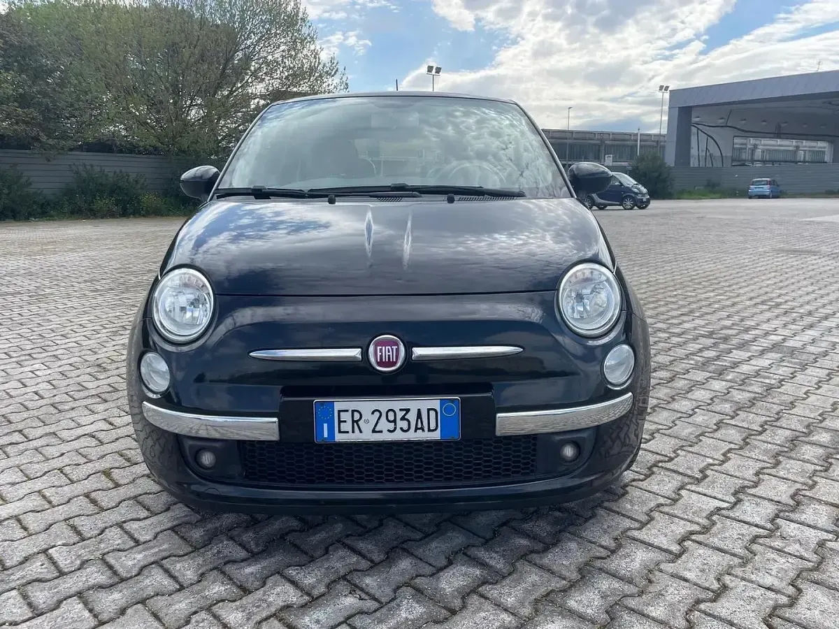 Usata Fiat 500 Lounge 69 CV (50 kW) 2013 Blu Berlina