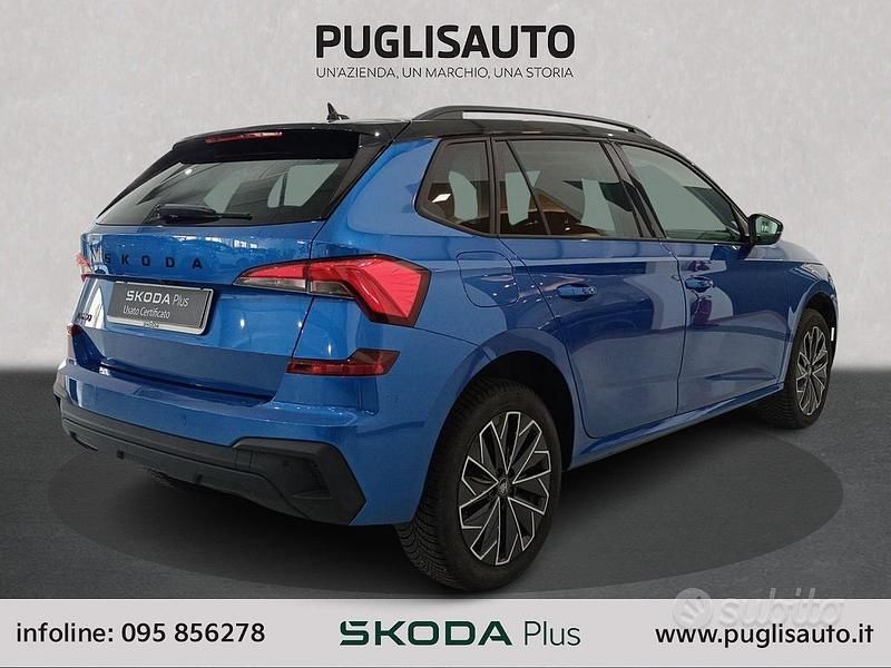 Usata Skoda Kamiq 150 CV (110 kW) 2025 Blu SUV