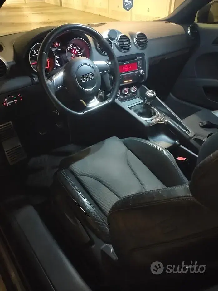 Usata Audi TT 170 CV (125 kW) 2011 Nero Coupé