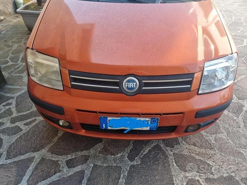 Usata Fiat Panda Dynamic 60 CV (44 kW) 2007 Arancione Utilitaria