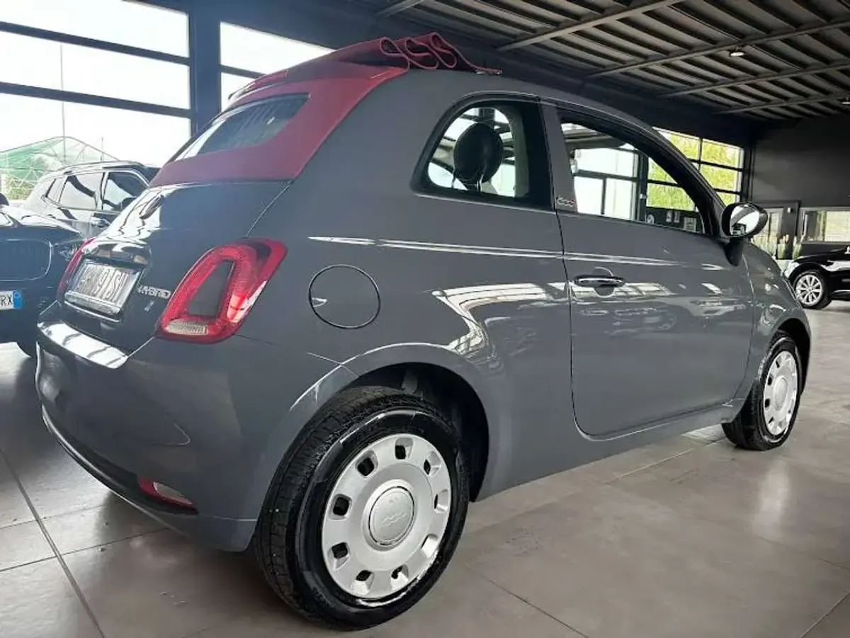 Usata Fiat 500C 69 CV (50 kW) 2022 Grigio Cabrio