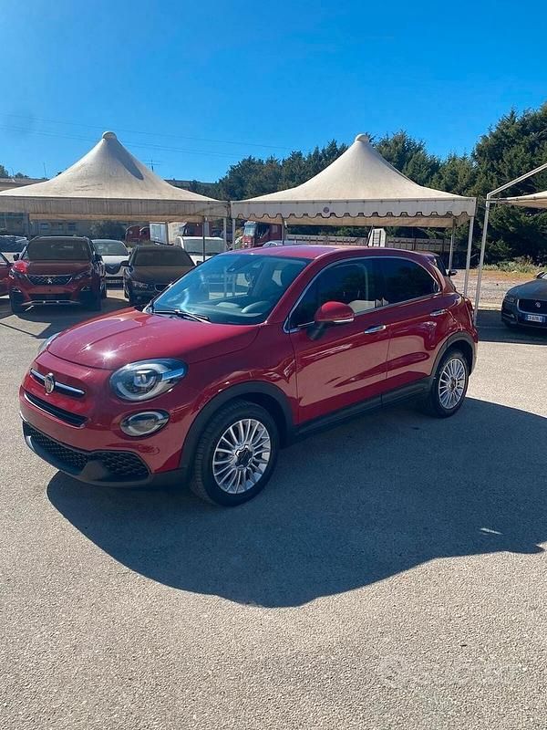 Usata Fiat 500X Lounge 120 CV (88 kW) 2018 Rosso SUV