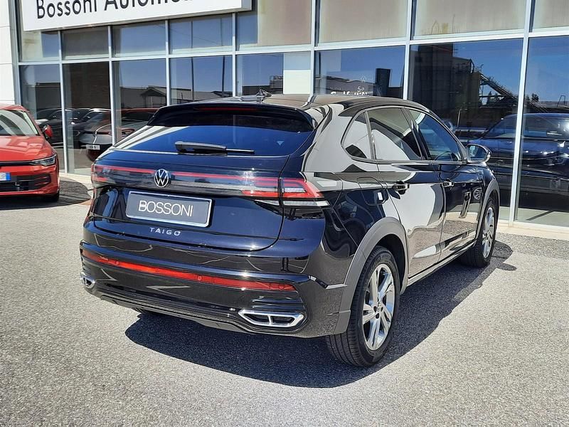 Usata VW Taigo R-line 115 CV (84 kW) 2024 Nero SUV