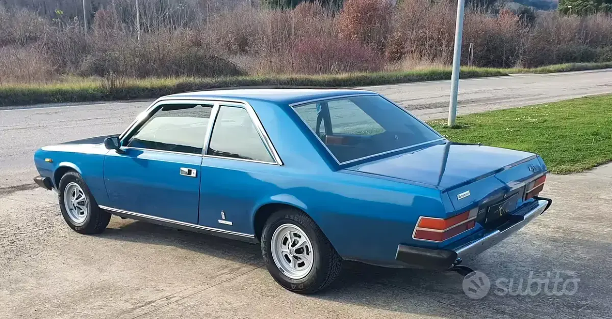 Usata Fiat Coupé 165 CV (121 kW) 1970 Blu Coupé