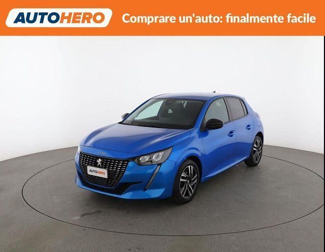 Usata Peugeot 208 Allure 75 CV (55 kW) 2022 Blu Utilitaria
