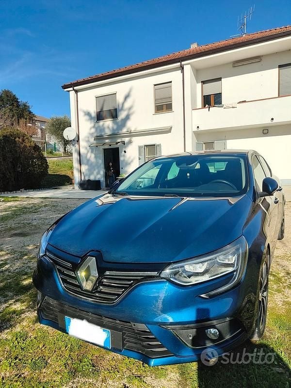 Usata Renault Mégane IV 2018 Blu Berlina