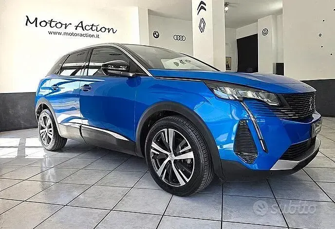 Usata Peugeot 3008 Allure 131 CV (96 kW) 2022 Blu SUV