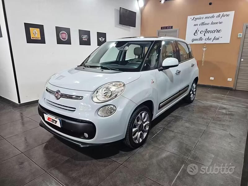 Usata Fiat 500L 85 CV (62 kW) 2014 Blu Monovolume