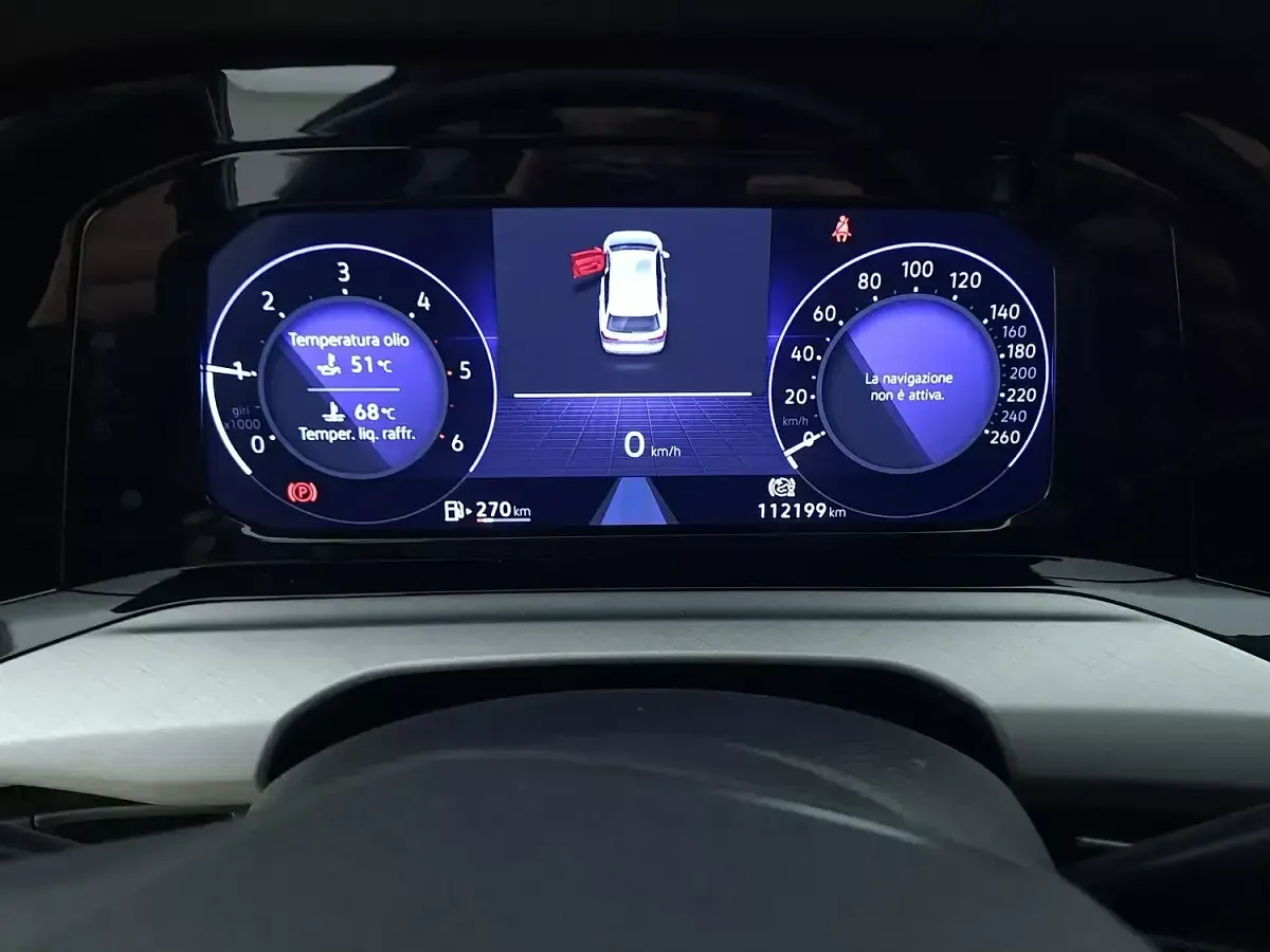 Usata VW Golf VIII Life 116 CV (85 kW) 2022 Grigiogrigio Station wagon