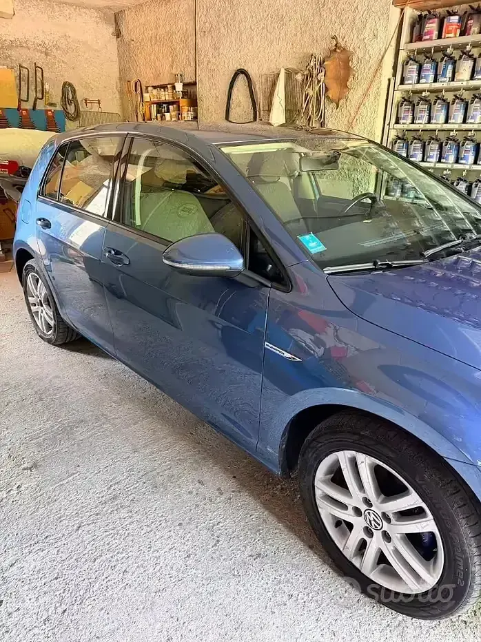 Usata VW Golf VII GTI 110 CV (80 kW) 2016 Blu Berlina
